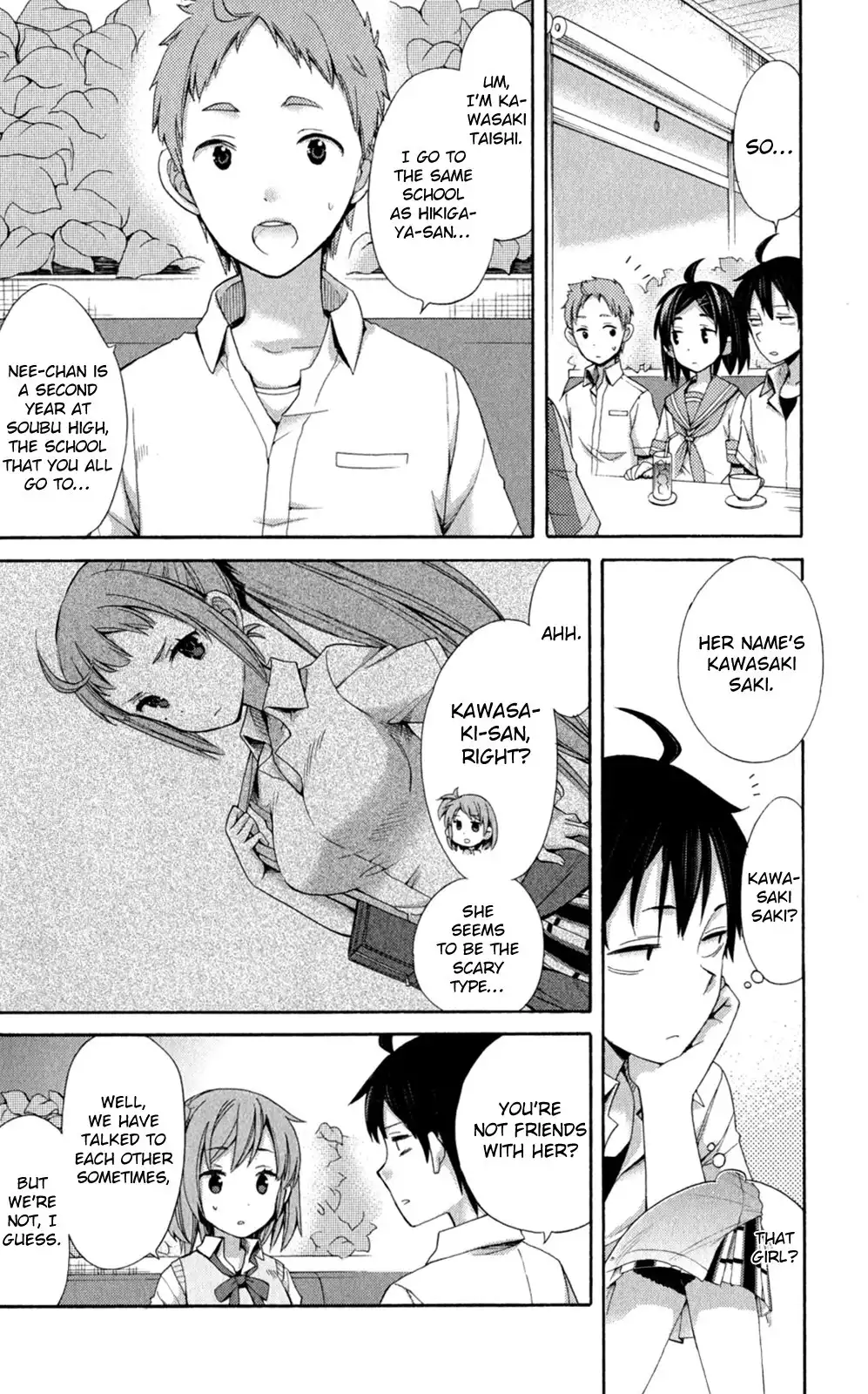 Yahari Ore no Seishun Love Come wa Machigatteiru. Chapter 10 15